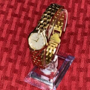 Ladies Gold Silhouette Citizen Eco Drive Wrist watch Solar Spring Release Clasp